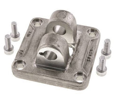 Horquilla Hembra 100 mm ISO 15552 ISO 21287 Acero inoxidable 316 (1.4401)