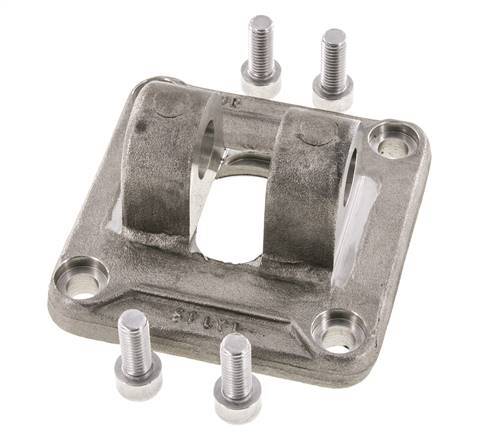 Horquilla Hembra 100 mm ISO 15552 ISO 21287 Acero inoxidable 316 (1.4401)