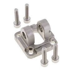 Horquilla Hembra 32 mm ISO 15552 ISO 21287 Acero inoxidable 316 (1.4401)