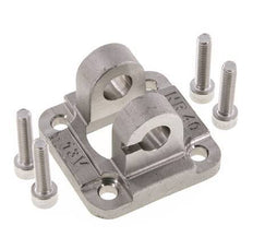 Horquilla Hembra 40 mm ISO 15552 ISO 21287 Acero inoxidable 316 (1.4401)