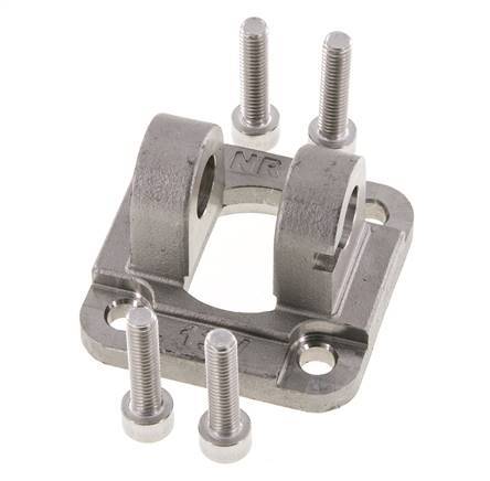 Horquilla Hembra 40 mm ISO 15552 ISO 21287 Acero inoxidable 316 (1.4401)