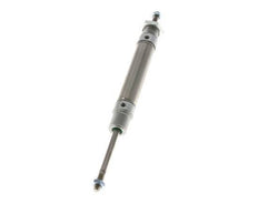 Cilindro Redondo de Doble Efecto ISO 6432 16-40mm - Magnético - Rosca Macho - Doble vástago