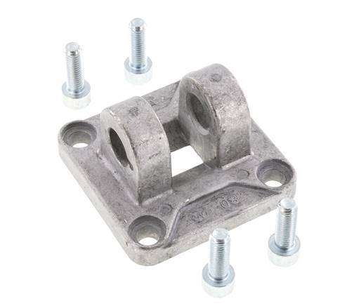 Horquilla Hembra 80 mm ISO 15552 ISO 21287 Aluminio