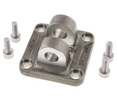 Horquilla Hembra 80 mm ISO 15552 ISO 21287 Acero inoxidable 316 (1.4401)