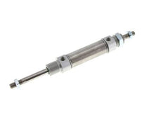 Cilindro Redondo de Doble Efecto ISO 6432 25-40mm - Magnético - Rosca Macho - Doble vástago