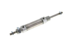 Cilindro Redondo de Doble Efecto ISO 6432 25-40mm - Magnético - Rosca Macho - Doble vástago