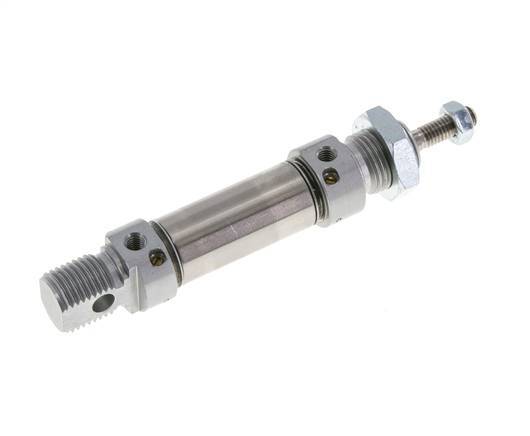ISO 6432 Round Double Acting Cylinder 16-10mm - Magnetic - Damping