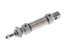 ISO 6432 Round Double Acting Cylinder 16-10mm - Magnetic - Damping