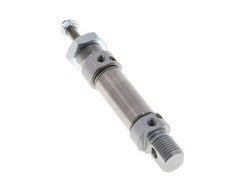 ISO 6432 Round Double Acting Cylinder 16-10mm - Magnetic - Damping