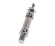 ISO 6432 Round Double Acting Cylinder 16-10mm - Magnetic - Damping