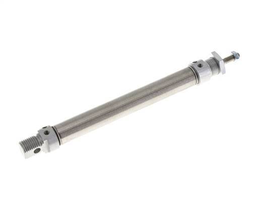 ISO 6432 Round Double Acting Cylinder 16-100mm - Magnetic - Damping