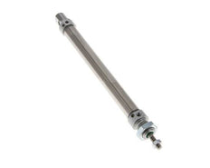 ISO 6432 Round Double Acting Cylinder 16-125mm - Magnetic - Damping