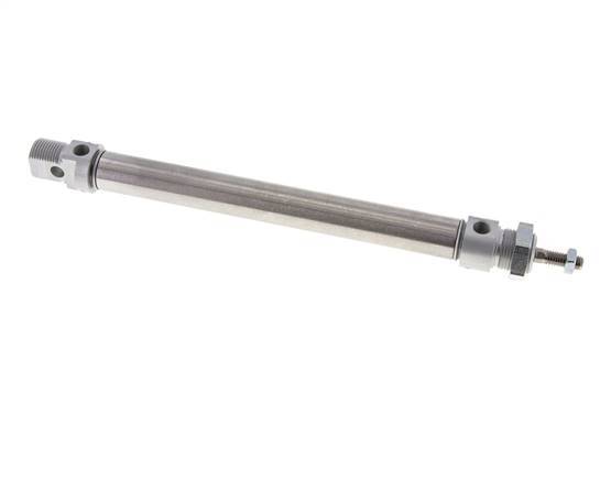 ISO 6432 Round Double Acting Cylinder 20-160mm - Magnetic - Damping