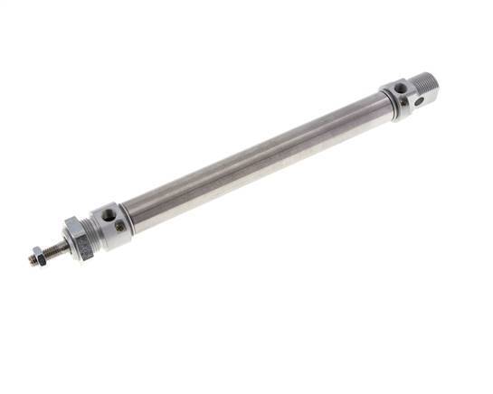 ISO 6432 Round Double Acting Cylinder 20-160mm - Magnetic - Damping