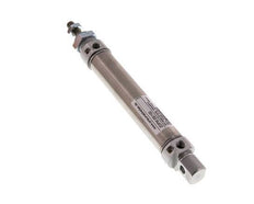 ISO 6432 Round Double Acting Cylinder 25-100mm - Magnetic - Damping