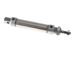 ISO 6432 Round Double Acting Cylinder 25-65mm - Magnetic - Damping