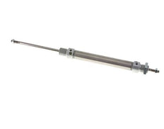 Cilindro Redondo de Doble Efecto ISO 6432 16-80mm - Magnético - Amortiguación - Rosca Macho - Doble vástago