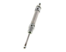 ISO 6432 Round Double Acting Cylinder 20-50mm - Magnetic - Damping - Male Threaded - Double Rod