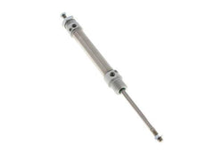 Cilindro Redondo de Doble Efecto ISO 6432 20-80mm - Magnético - Amortiguación - Rosca Macho - Doble vástago