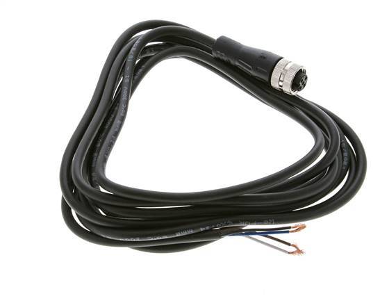 Conexión Línea Conector M12 3m