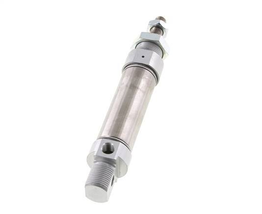 ISO 6432 Round Single Acting Cylinder 25-40mm - Magnetic