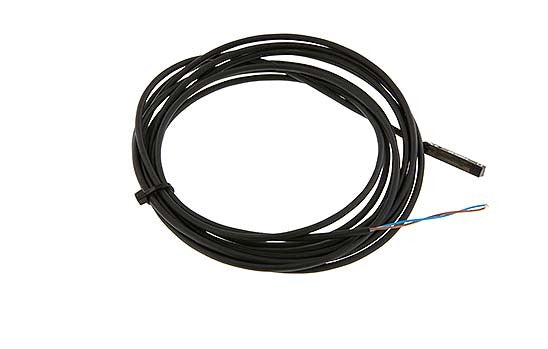 Sensor de posición 2 hilos 3 m 10-170 V CC/10-230 V CA Ranura en T 5 mm