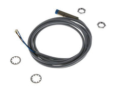 Detector de proximidad inductivo 4mm M12x1 con cable 2m