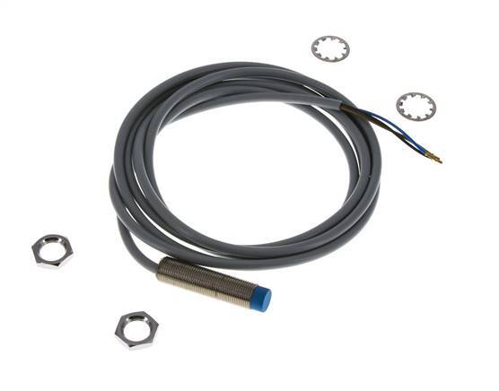 Detector de proximidad inductivo 4mm M12x1 con cable 2m