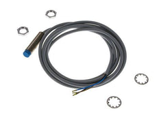 Detector de proximidad inductivo 4mm M12x1 con cable 2m