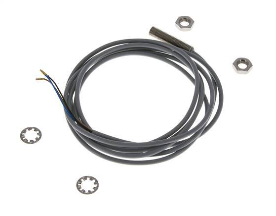 Detector de proximidad inductivo 1,5mm M8x1 con cable 2m