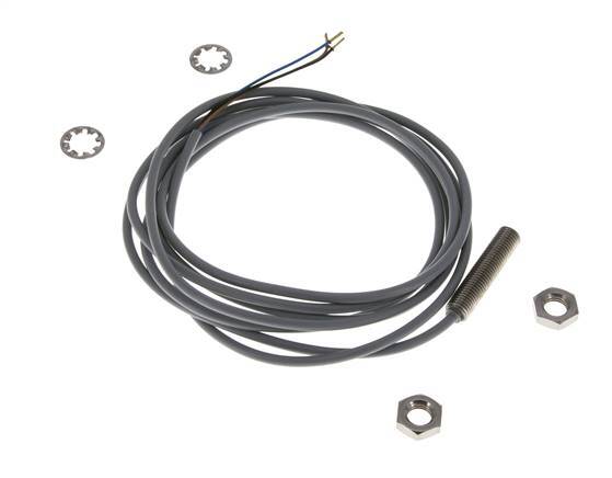 Detector de proximidad inductivo 1,5mm M8x1 con cable 2m