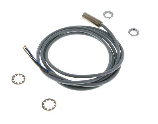 Detector de proximidad inductivo 2mm M12x1 con cable 2m