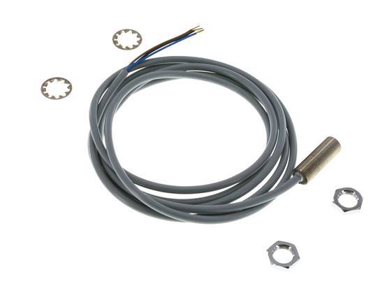 Detector de proximidad inductivo 2mm M12x1 con cable 2m