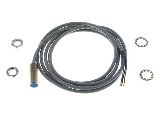 Detector de proximidad inductivo 2mm M12x1 con cable 2m