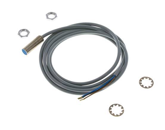 Detector de proximidad inductivo 2mm M12x1 con cable 2m