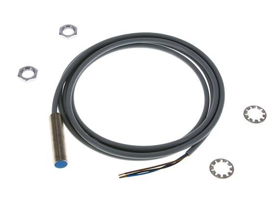 Detector de proximidad inductivo 2mm M12x1 con cable 2m