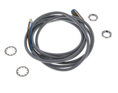 Detector de proximidad inductivo 4mm M12x1 con cable 2m