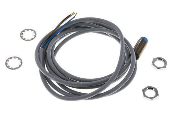 Detector de proximidad inductivo 4mm M12x1 con cable 2m