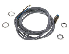 Detector de proximidad inductivo 4mm M12x1 con cable 2m