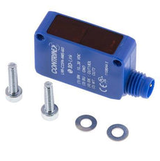 Barrera fotoeléctrica de reflexión 20-8000 mm M8 de 4 polos