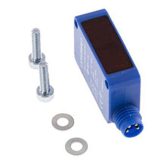 Barrera fotoeléctrica de reflexión 20-8000 mm M8 de 4 polos