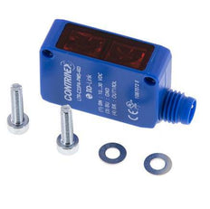 Barrera fotoeléctrica de reflexión 3-1500 mm M8 3 contactos