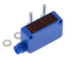 Barrera fotoeléctrica de reflexión 3-1500 mm M8 4 contactos