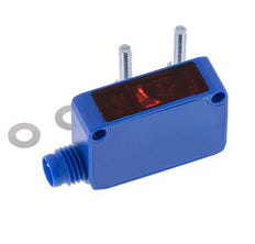 Transmisor de barrera óptica unidireccional 0-30000 mm M8 de 3 polos