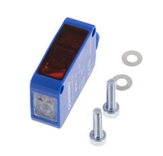 Transmisor de barrera óptica unidireccional 0-30000 mm M8 de 3 polos