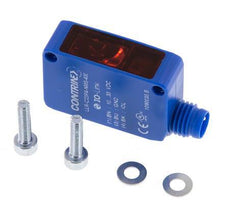 Transmisor de barrera óptica unidireccional 0-30000 mm M8 de 3 polos