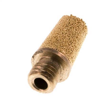M7 Bronce Sinterizado Silenciador Neumático Ranura de Tornillo [5 Piezas]