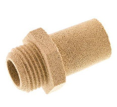 G1/2'' Sintered Bronze Pneumatic Muffler Hexagonal Fitting
