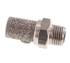NPT 1/8'' Stainless Steel Pneumatic Muffler