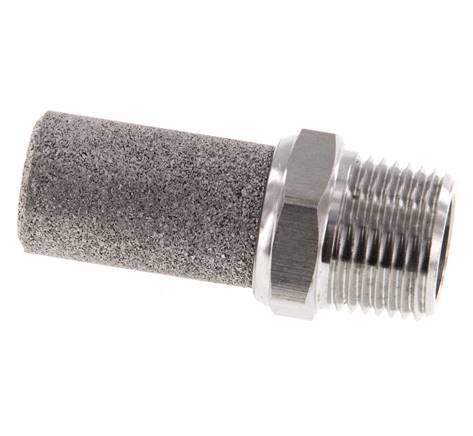 NPT 3/8'' Stainless Steel Pneumatic Muffler